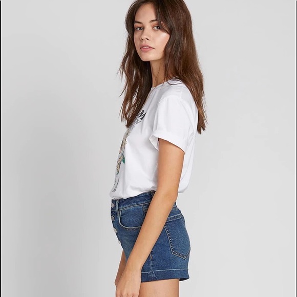 🔆VOLCOME🔆 VOL STONE HIGH RISE SHORTS - Picture 9 of 12